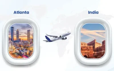 Atlanta-to-India direct flight