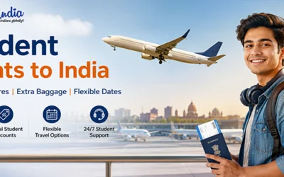 Student Flight Discounts usa to india