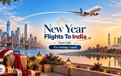 New Year flights to India from USA for holiday travel